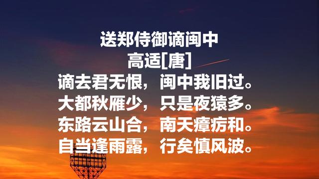 边塞诗人潇洒豪放，高适这诗雄浑悲壮，边疆风土人情尽在诗中