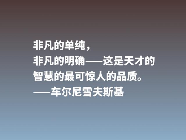 他是俄国唯物主义哲学家，这格言，彰显美学之精华，他是谁？