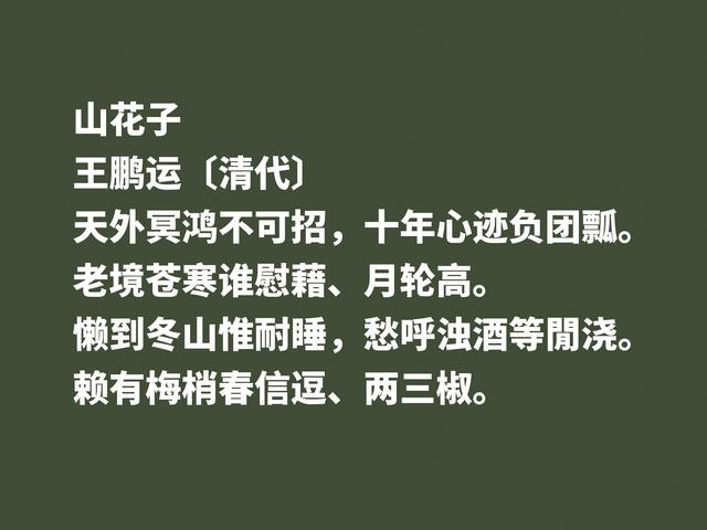 他是晚清词坛领袖，欣赏王鹏运的词，用心才能体会到声律之美