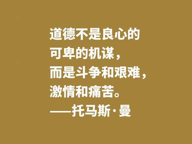 他是黑塞好友，又是罗斯福座上客，托马斯·曼格言，魅力无限