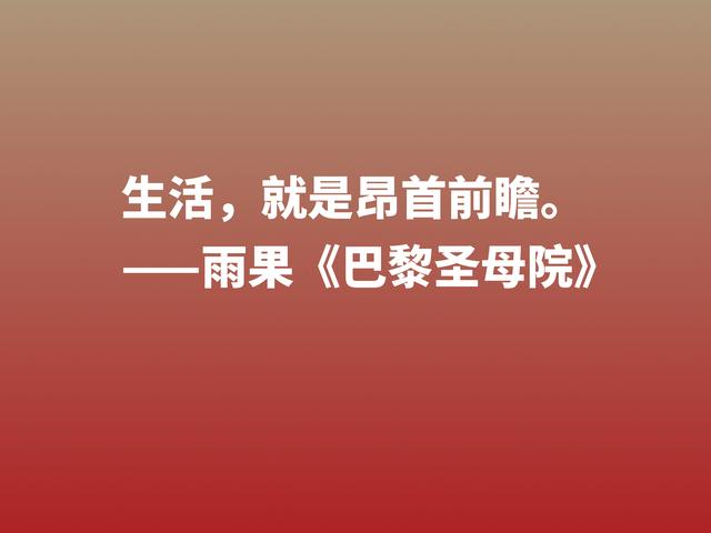 伟大的长篇小说，《巴黎圣母院》格言，告诉世人美与丑的内涵