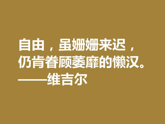 罗马大诗人维吉尔，他这诗句，诗风独特，哲理性强，值得深究