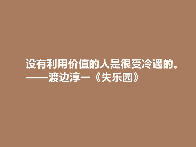 渡边淳一代表作，《失乐园》中格言，句句透彻，暗含人生真谛