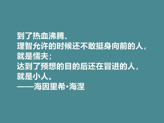 德国抒情诗人海涅佳话，思想深厚，爱情佳话尤其唯美