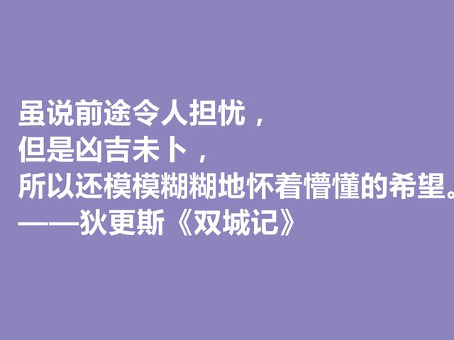 狄更斯巅峰之作，《双城记》佳话，现实感强烈，浪漫色彩浓重