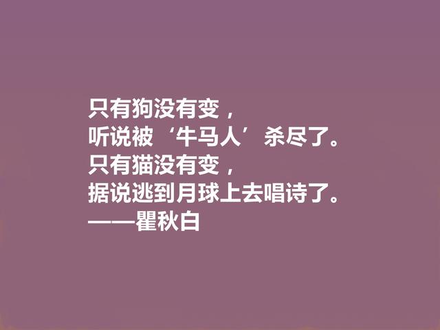 伟大的革命先驱，瞿秋白这格言，充满爱国情怀，让人荡气回肠