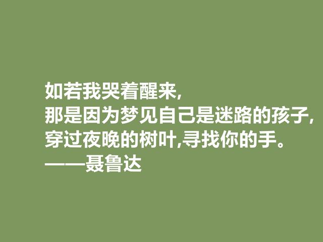 智利伟大诗人，聂鲁达这诗，激昂澎湃，直击人心，真让人痛快