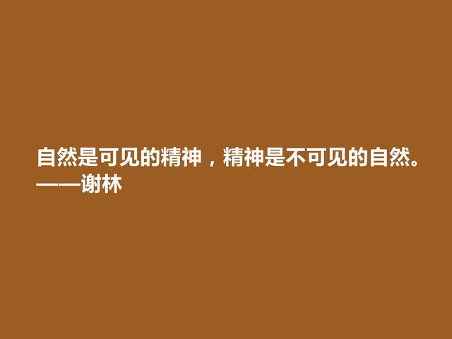 德国著名哲学家，谢林至理格言，凸显哲学意义，读懂受用一生