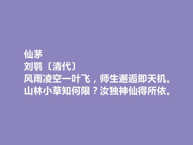 晚清著名文学家，诗人刘鹗诗，俗中见雅，又针砭时弊