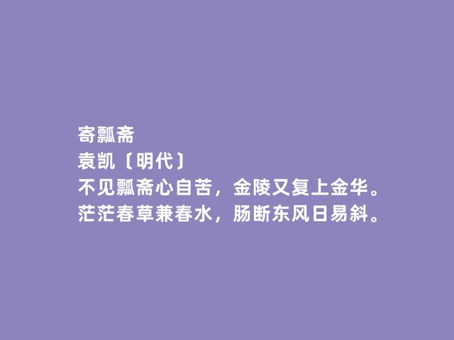 元明之际，百岁诗人，袁凯诗，咏物诗趣味横生，暗含隐逸情怀