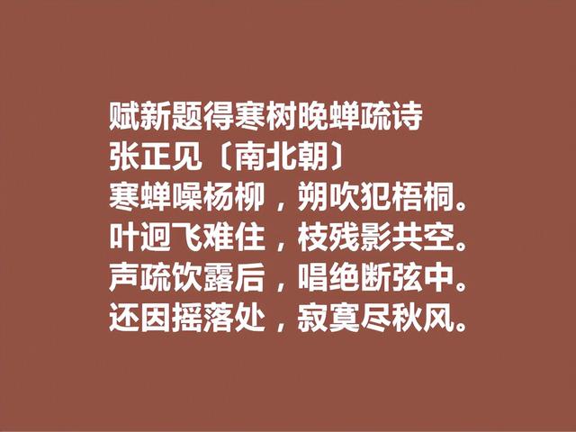 南北朝梁陈诗人，张正见诗，魅力无穷，咏物诗彰显气度