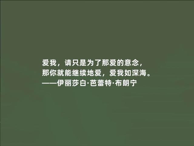 英国顽强女诗人，布朗宁诗话，才气十足，极具现实意义