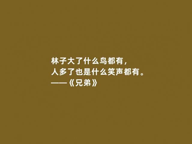 余华名作《兄弟》，小说中话，揭露人性善与恶，读完拍案叫绝