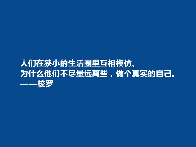 美国伟大作家，梭罗至理格言，哲学意义浓烈，读懂能净化心灵