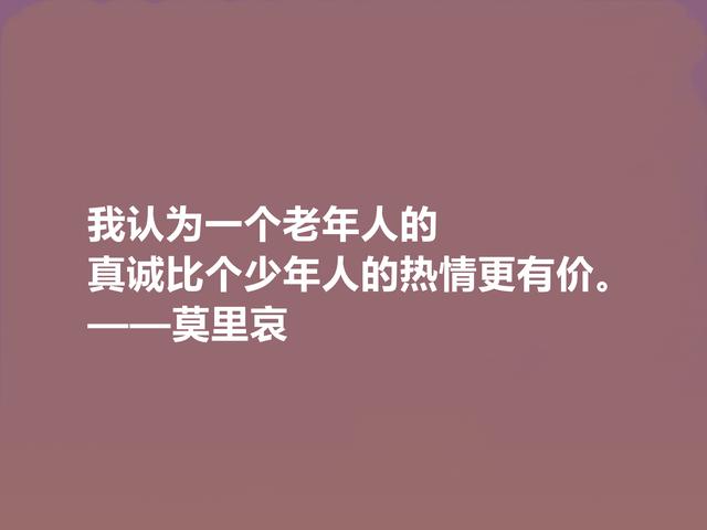 法国文坛巨匠，莫里哀作品十句格言，讽刺意味极强，具有人生哲理